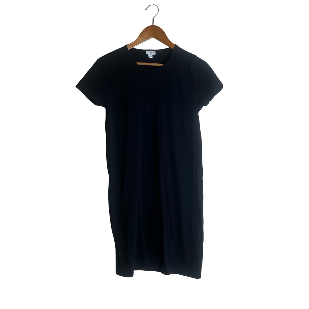 J. Crew black short‎ sleeve shirt dress. Size xs